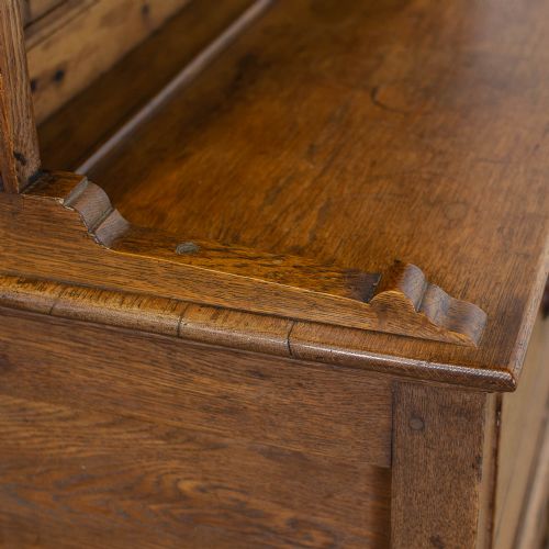 fig 2. Antique Welsh Oak Pot Board Dresser
