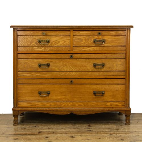 19th Century Antique Ash Chest of Drawers