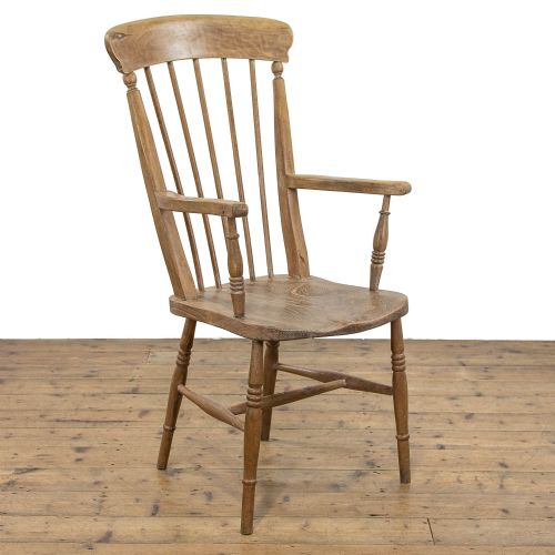 Antique Elm Windsor Armchair