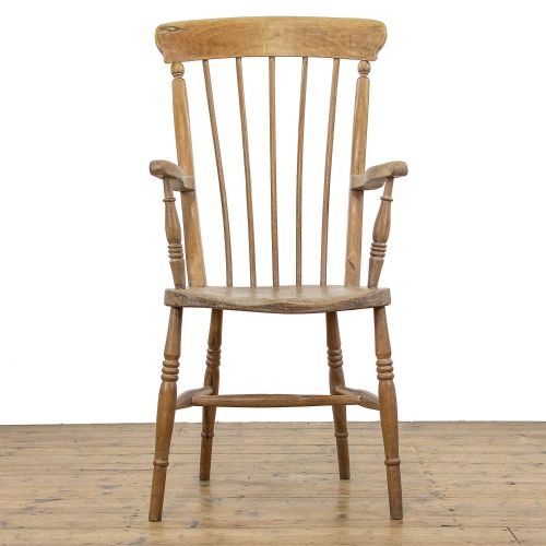 fig 1. Antique Elm Windsor Armchair