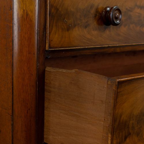 fig 2. Victorian Antique Mahogany Chest of Drawers