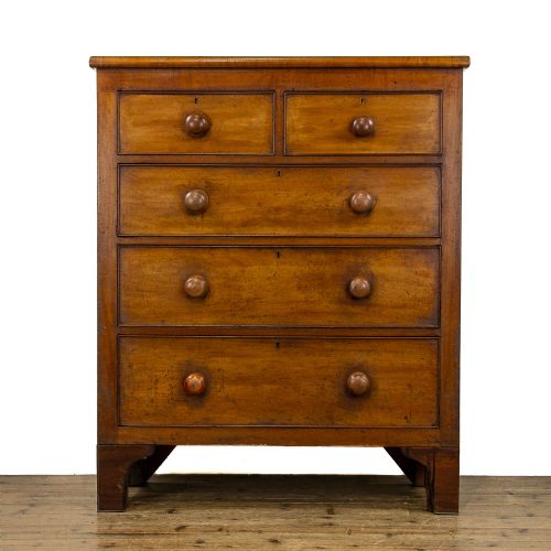 George III Antique Mahogany Chest of Drawers