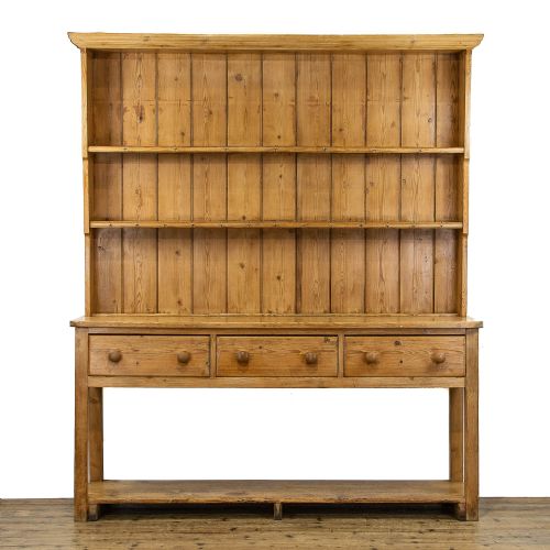 Victorian Antique Pine Welsh Dresser