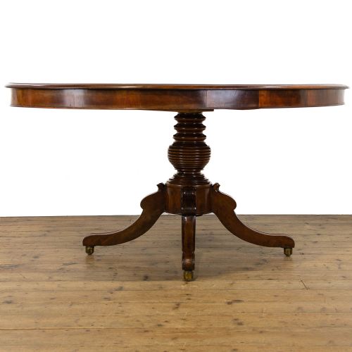 fig 1. George III Antique Mahogany Dining Table