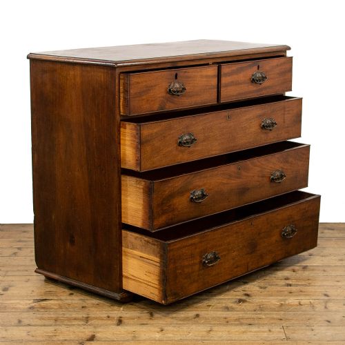 fig 2. Antique Mahogany Chest of Drawers