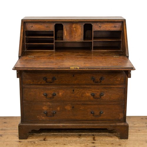 fig 1. Antique Oak Bureau
