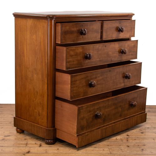 fig 2. Victorian Antique Mahogany Chest of Drawers