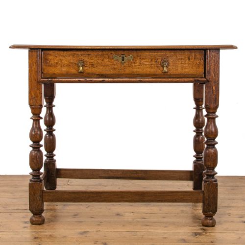 Georgian Antique Oak Side Table