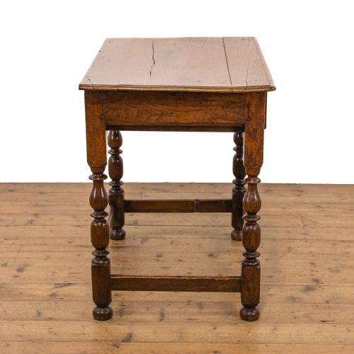 fig 2. Georgian Antique Oak Side Table
