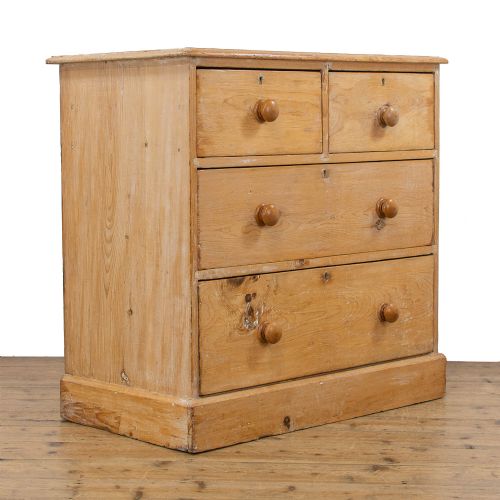 fig 1. Victorian Antique Pine Chest of Drawers