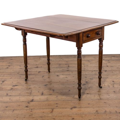 fig 1. Victorian Antique Mahogany Pembroke Table