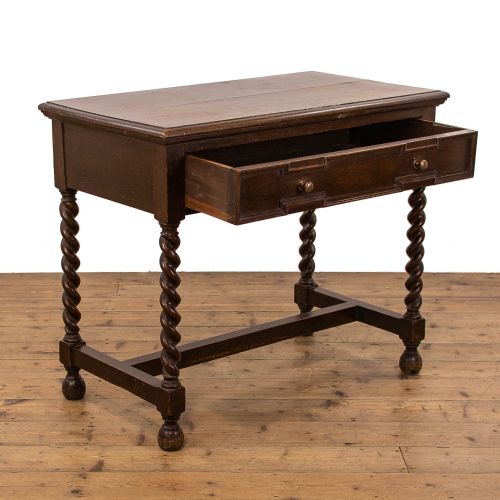fig 2. Jacobean Revival Antique Oak Side Table