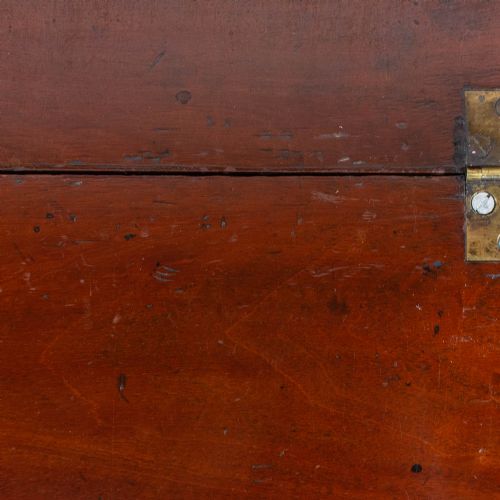 GEORGIAN ANTIQUE MAHOGANY BUREAU - ADDITIONAL PHOTO 4