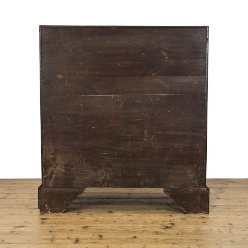 GEORGIAN ANTIQUE MAHOGANY BUREAU - ADDITIONAL PHOTO 11