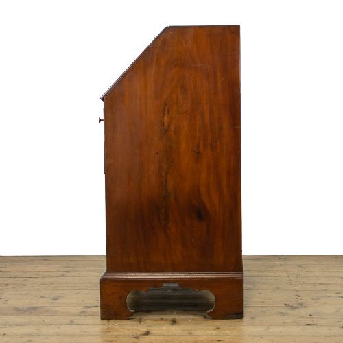 GEORGIAN ANTIQUE MAHOGANY BUREAU - ADDITIONAL PHOTO 12