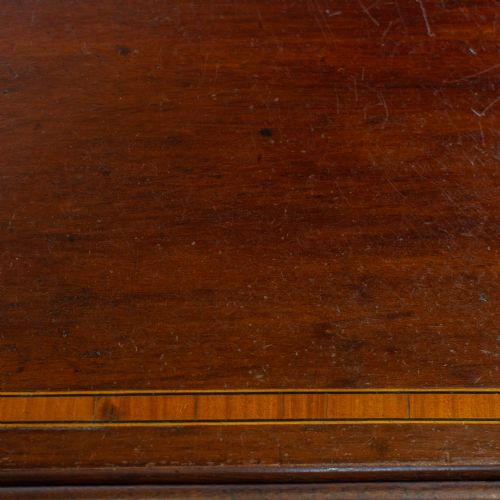 GEORGIAN ANTIQUE MAHOGANY BUREAU - ADDITIONAL PHOTO 16
