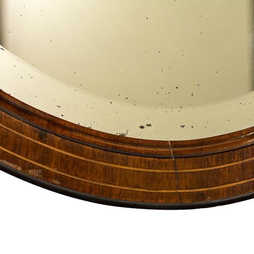 fig 1. Edwardian Inlaid Mahogany Chest of Drawers with Matching Mirror