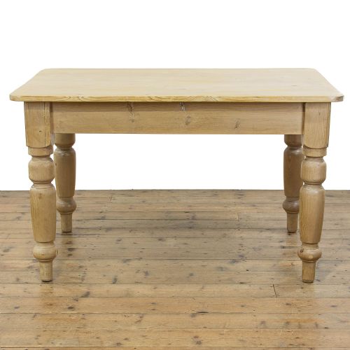fig 2. Antique Pine Kitchen Table