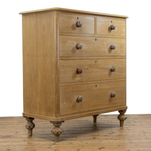 fig 1. Victorian Antique Pine Chest of Drawers