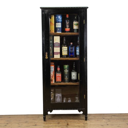 fig 2. Victorian Ebonised Glass Display Cabinet