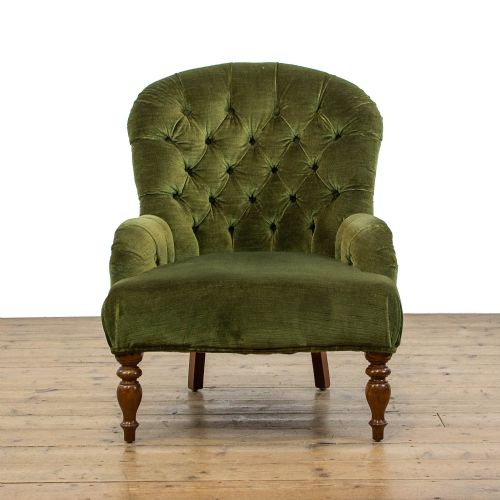 fig 1. Antique Button Back Armchair