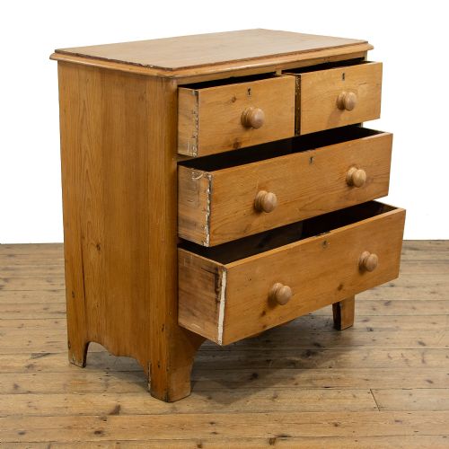 fig 2. Antique Pine Chest of Drawers