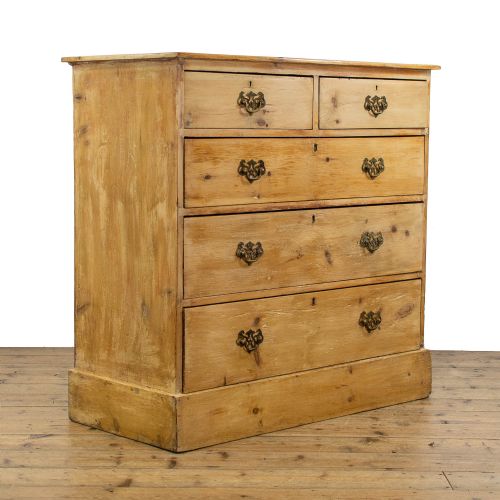 fig 2. Antique Pine Chest of Drawers