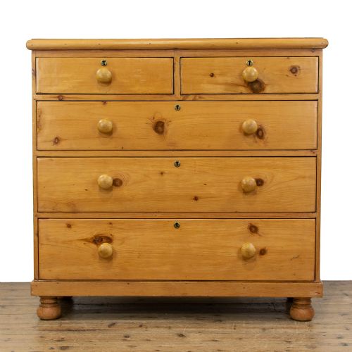 Victorian Antique Pine Chest of Drawers