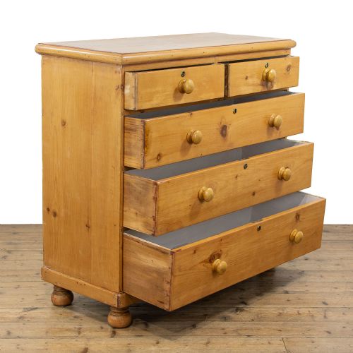 fig 2. Victorian Antique Pine Chest of Drawers