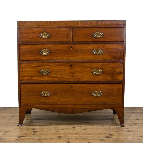 Regency Antique Mahogany Chest of Drawers