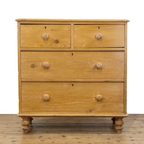 Antique Stripped Pine Chest of Drawers