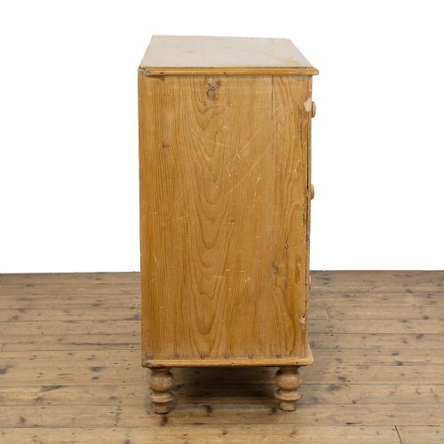 fig 2. Antique Stripped Pine Chest of Drawers