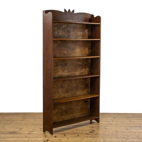 fig 1. Antique Oak Bookcase