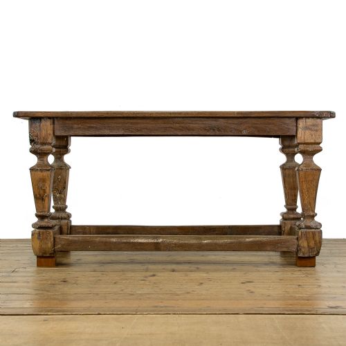fig 2. 18th Century Antique Oak Refectory or Centre Table