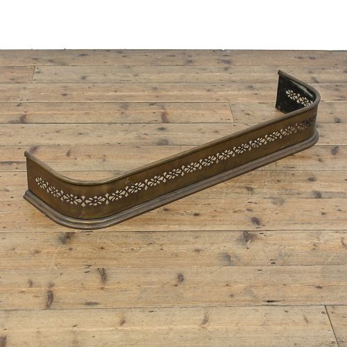Antique Brass Fire Fender