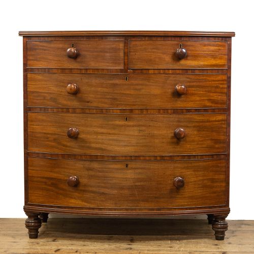 Victorian Antique Mahogany Chest of Drawers