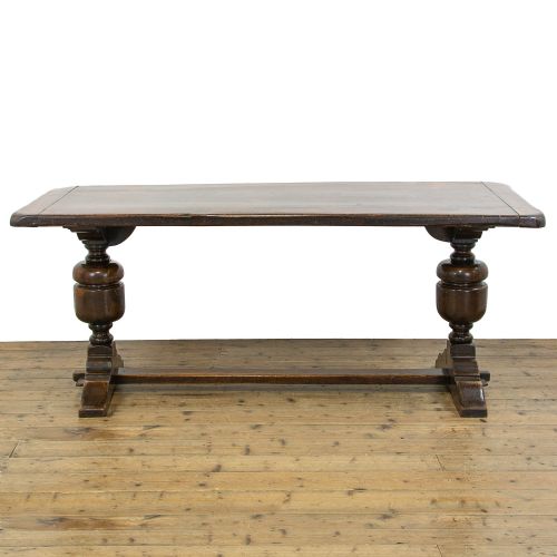 fig 3. Antique Oak Refectory Table
