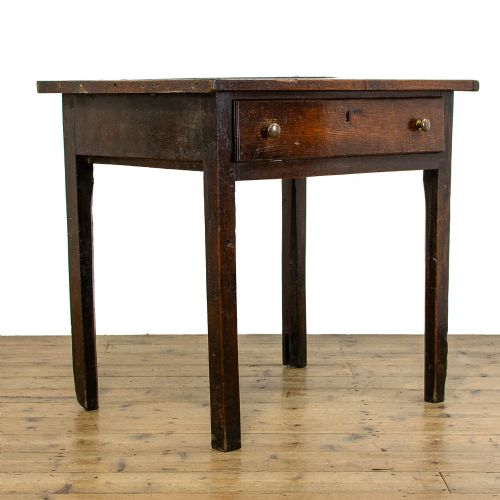 fig 2. Antique Oak Side Table