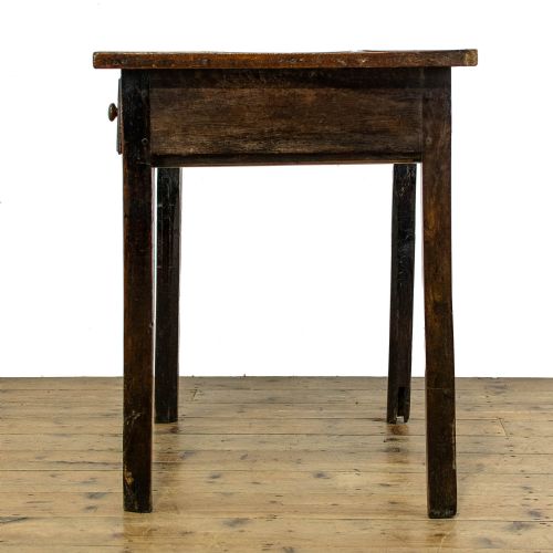 fig 3. Antique Oak Side Table