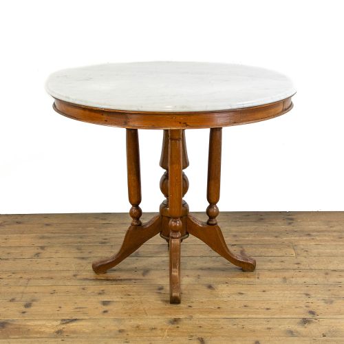 Antique Centre Table with Marble Top