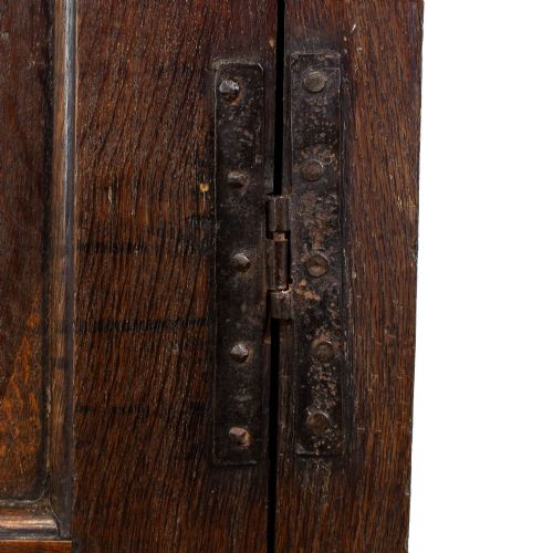 fig 3. Early 18th Century Antique Oak Vestment Cupboard