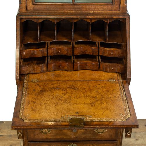 fig 3. Antique Walnut Bureau Bookcase by ‘Kean & Scott’
