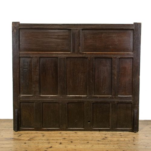 fig 2. 18th Century Antique Oak Settle