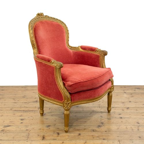 fig 2. Pair of Antique French Salon Chairs