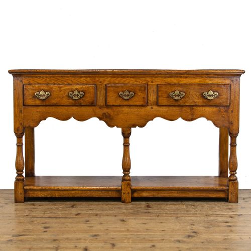 Antique Oak Dresser Base