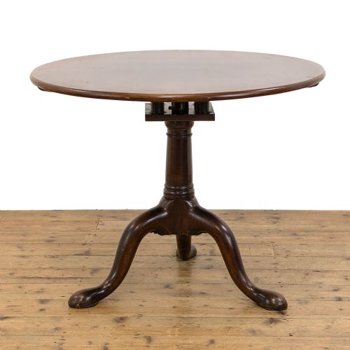 Georgian Antique Mahogany Tilt Top Table