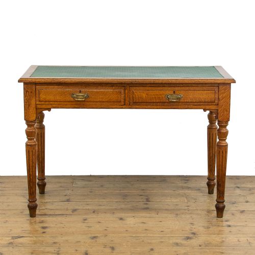 Antique Oak Writing Table