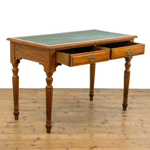 fig 2. Antique Oak Writing Table
