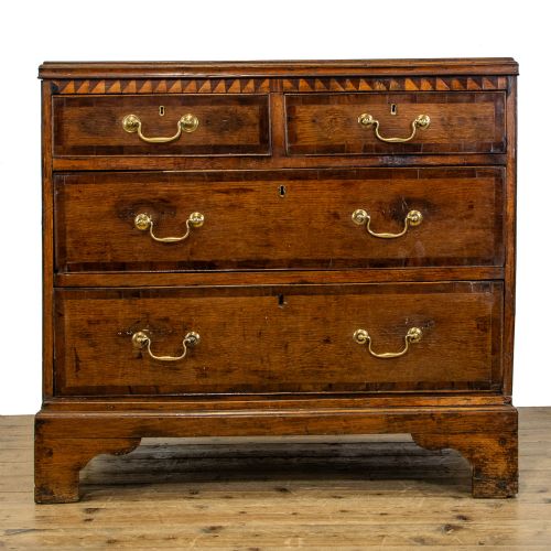 Georgian Antique Oak Chest of Drawers