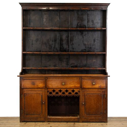 fig 1. Antique Oak Dresser